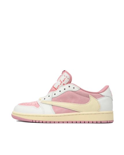 Air Jordan 1 Low Travis Scott White Pink