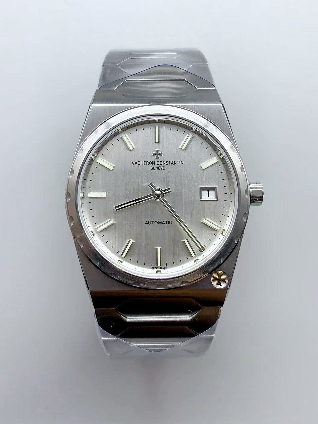 Vacheron Constantin Historiques 222,37MM Silver Watch in Silver Dial(1:1Super Clone)