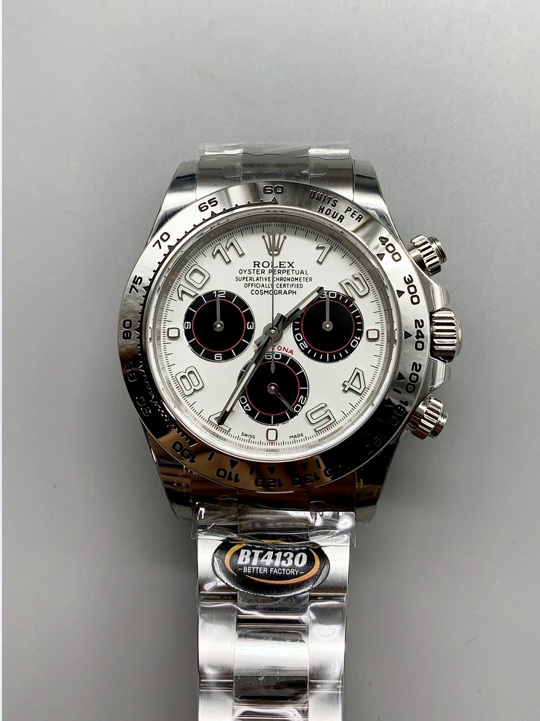 Rolex Cosmograph Daytona 116509 White Dia (1;1 Super Clone)
