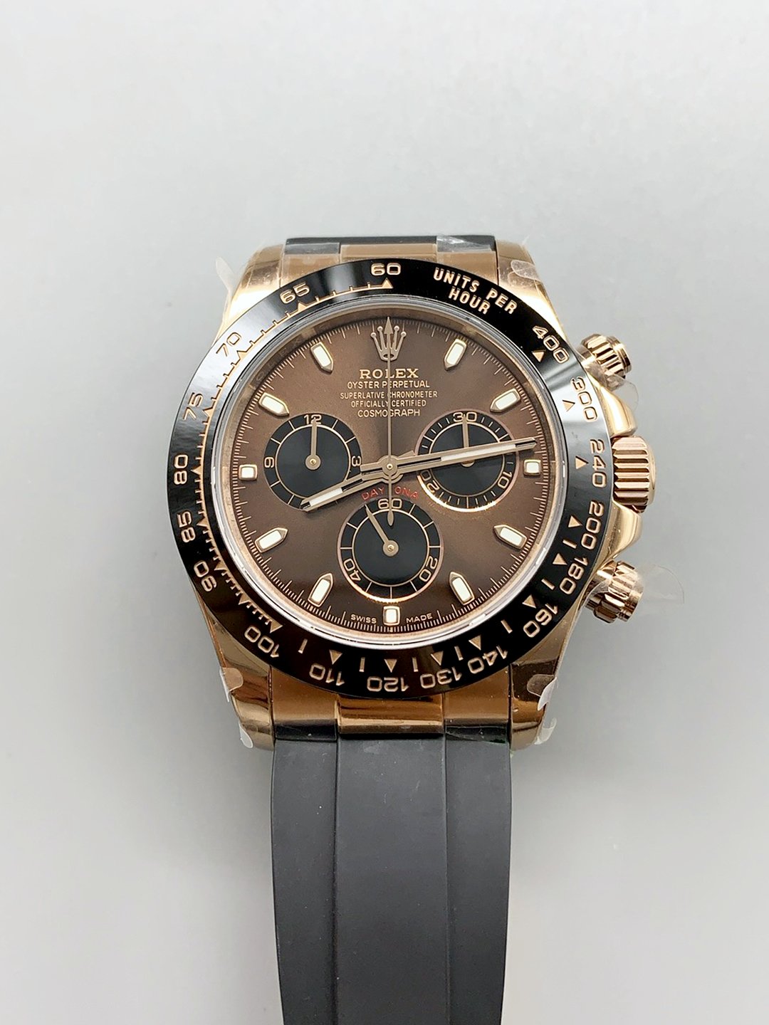 ROLEX DAYTONA 116515LN EVEROSE CERACHROM ORIGINAL CAL.4130