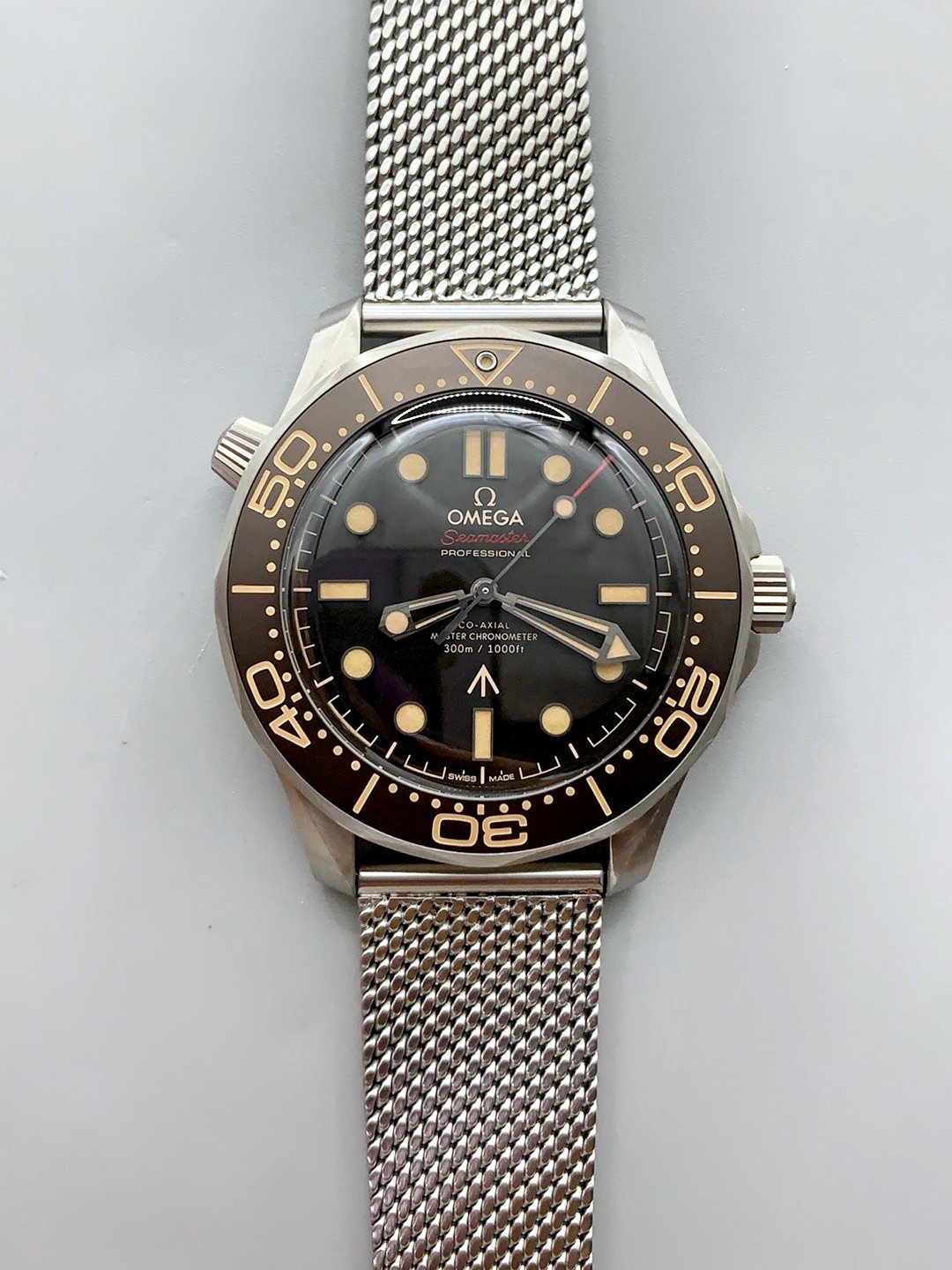 1:1 super clone Omega Seamaster Diver 300M 42mm Titanium(007)